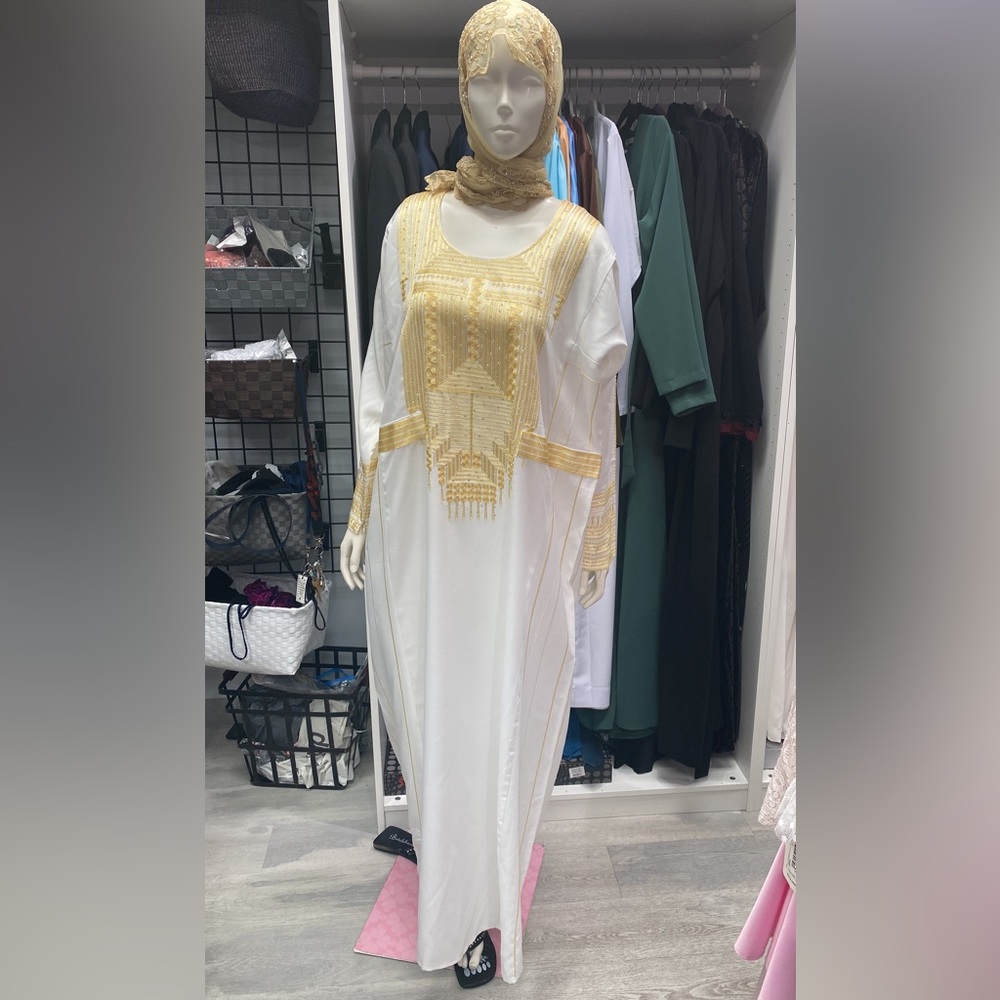 Jalabia White Dress